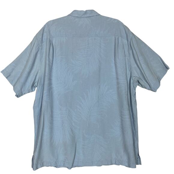 Tommy Bahama 100% Silk Hawaiian Button Up Short Sleeves Shirt Size XXL - Picture 2 of 10